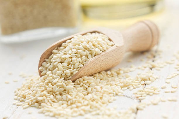 Sesame seeds and oil